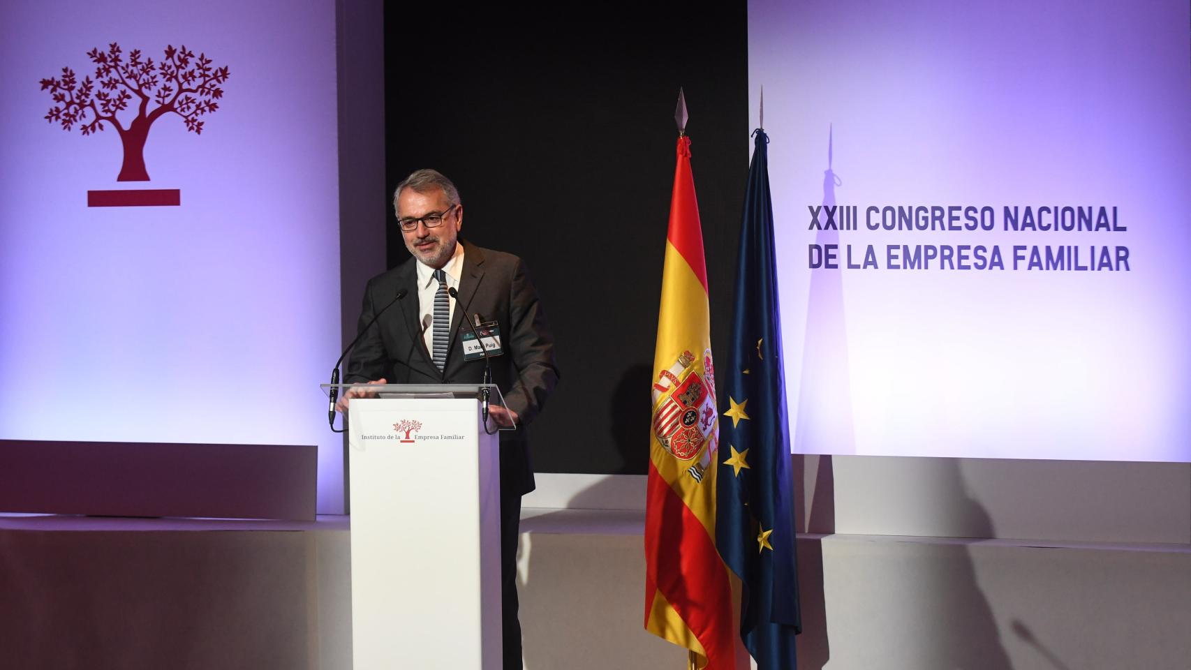 El presidente del Instituto de Empresa Familiar, Marc Puig.