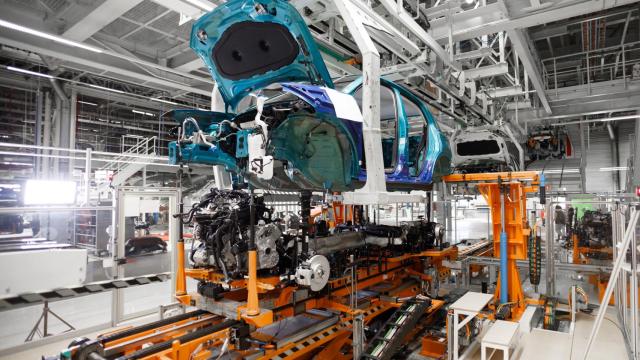 Imagen de la planta de Volkswagen Navarra.