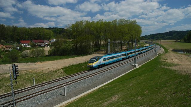 Corredor ferroviario en el que trabajará OHL en República Checa.