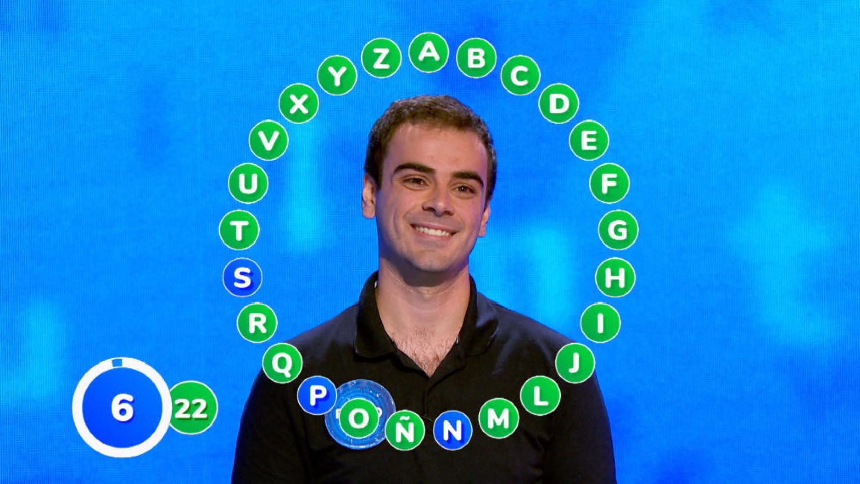 Pablo Díaz en 'Pasapalabra'