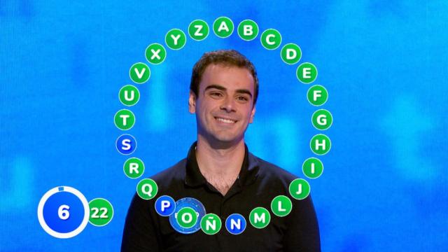 Pablo Díaz, el concursante más longevo que va a llevarse hoy el bote final de 'Pasapalabra'