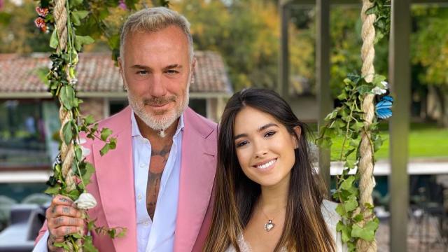 Gianluca Vacchi y Sharon Fonseca, pocos días antes de convertirse en padres.