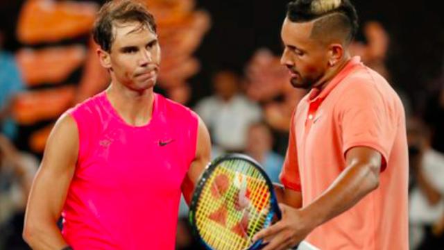 Rafa Nadal y Nick Kyrgios