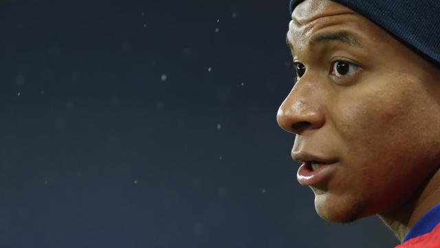 Mbappé, con el PSG