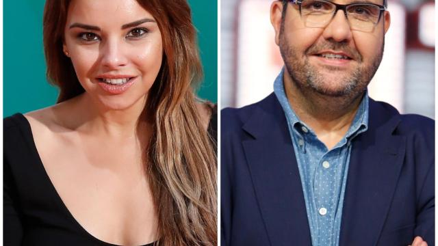 Chenoa y Florentino Fernández en un fotomontaje de 'Jaleos'.