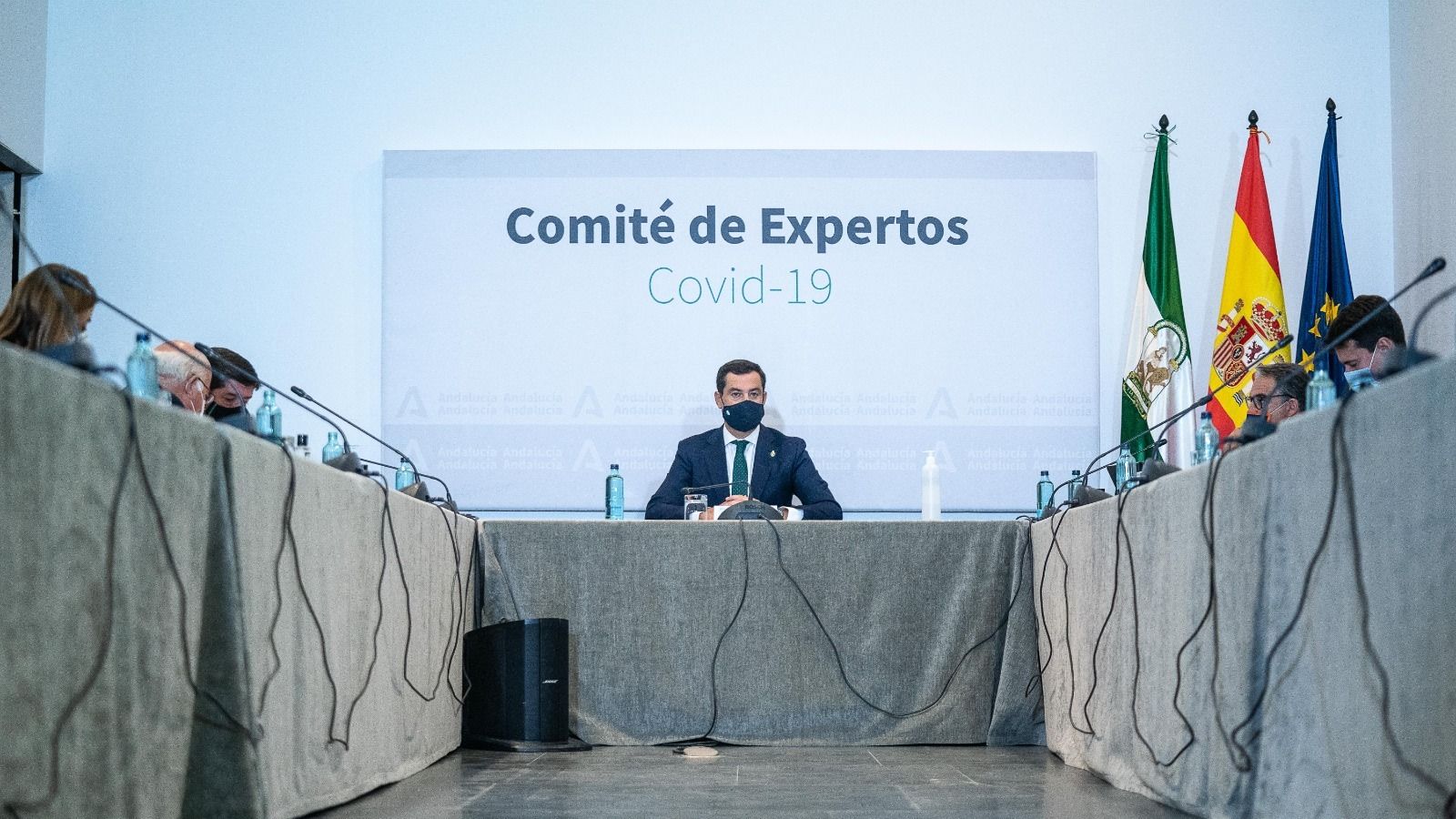 El presidente de la Junta de Andalucía, Juanma Moreno, preside el comité de expertos.
