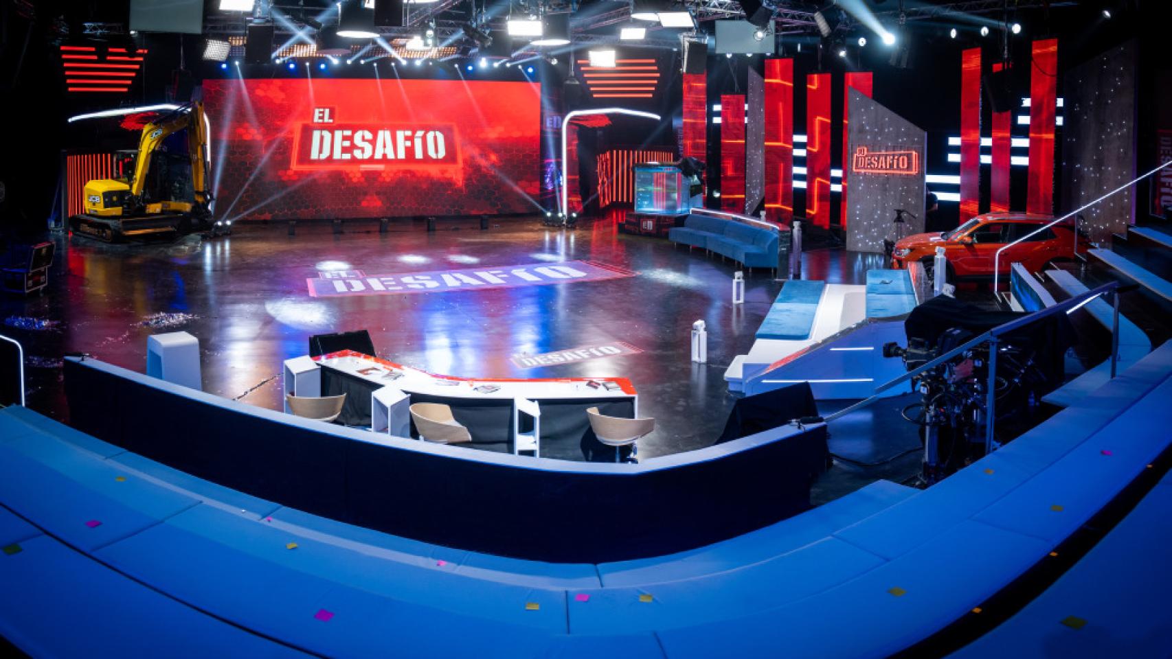 El plató de 'El Desafío'