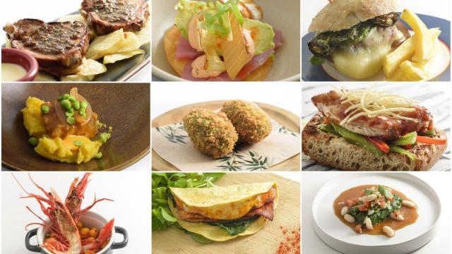 Tapas variadas que participaron en anteriores ediciones del Picadillo.