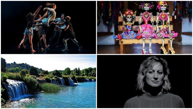 Imágenes de cuatro planes que se pueden realizar durante el puente de Todos los Santos.