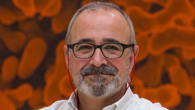 El microbiólogo Ignacio López-Goñi.