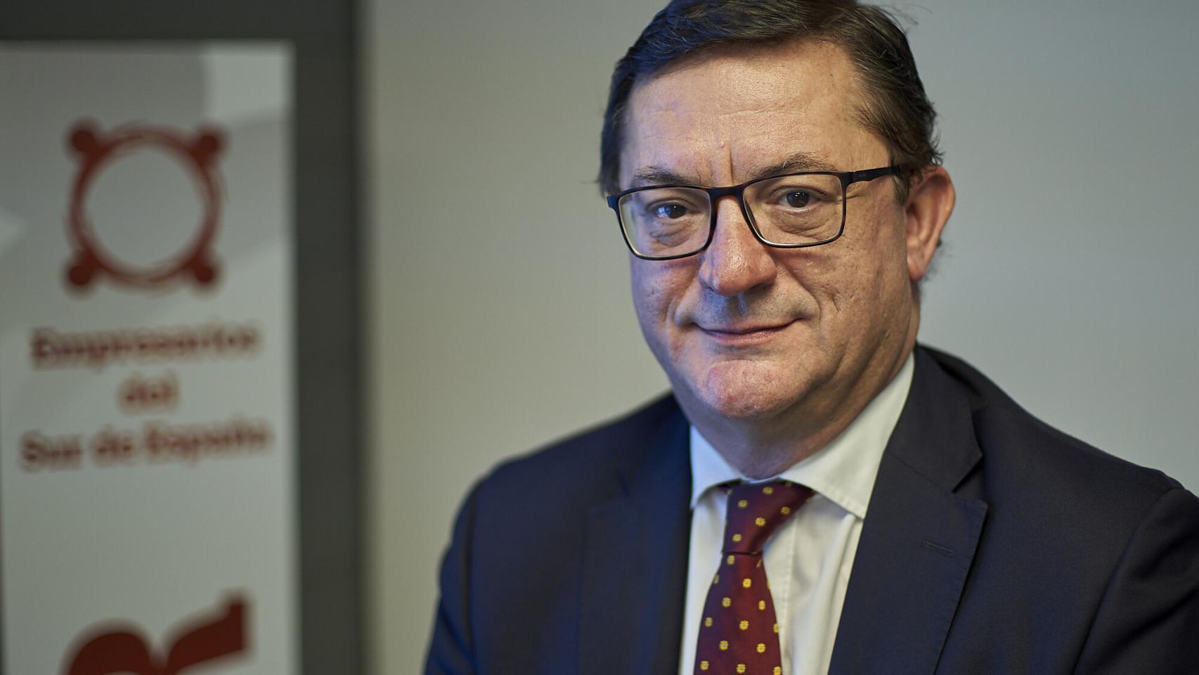 El vicepresidente ejecutivo de la Asociación de Empresarios del Sur de España (CESUR), Fernando Seco.