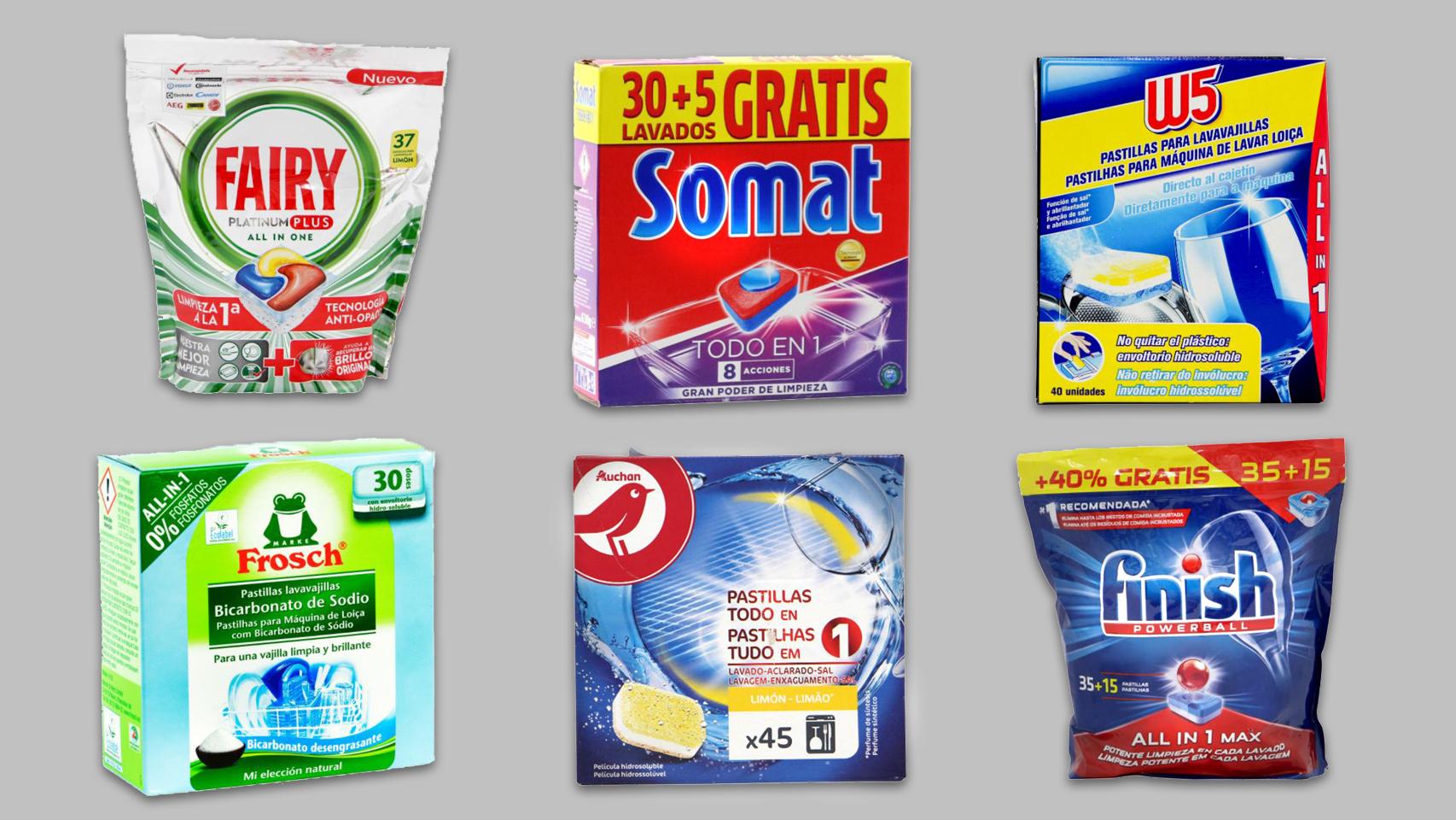 Los mejores detergentes para lavavajillas