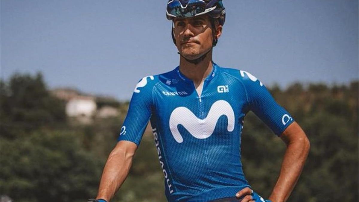El ciclista de Movistar Sergio Samitier