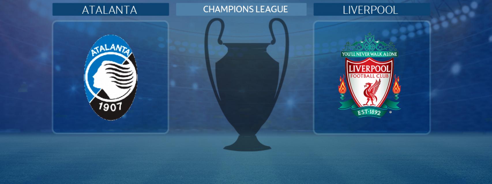 Atalanta - Liverpool,  partido de la Champions League