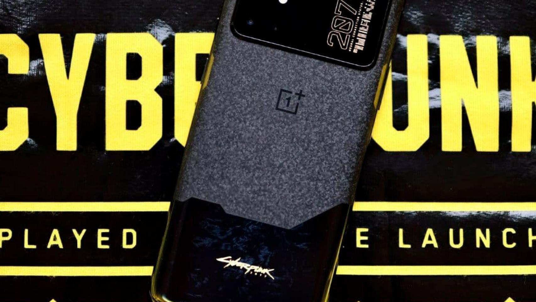 El OnePlus 8T Cyberpunk 2077 Edition es fascinante