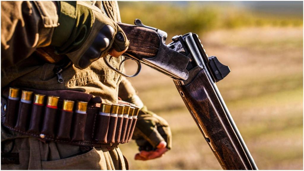 Imagen de archivo de un cazador.