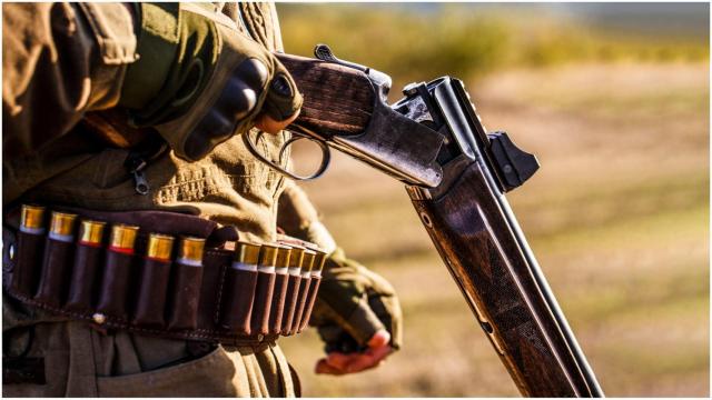 Imagen de archivo de un cazador.