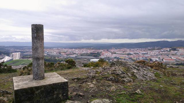 Santiago desde la cima del Monte Viso.
