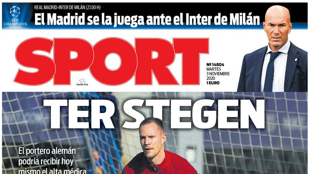Portada Sport (03/11/20)