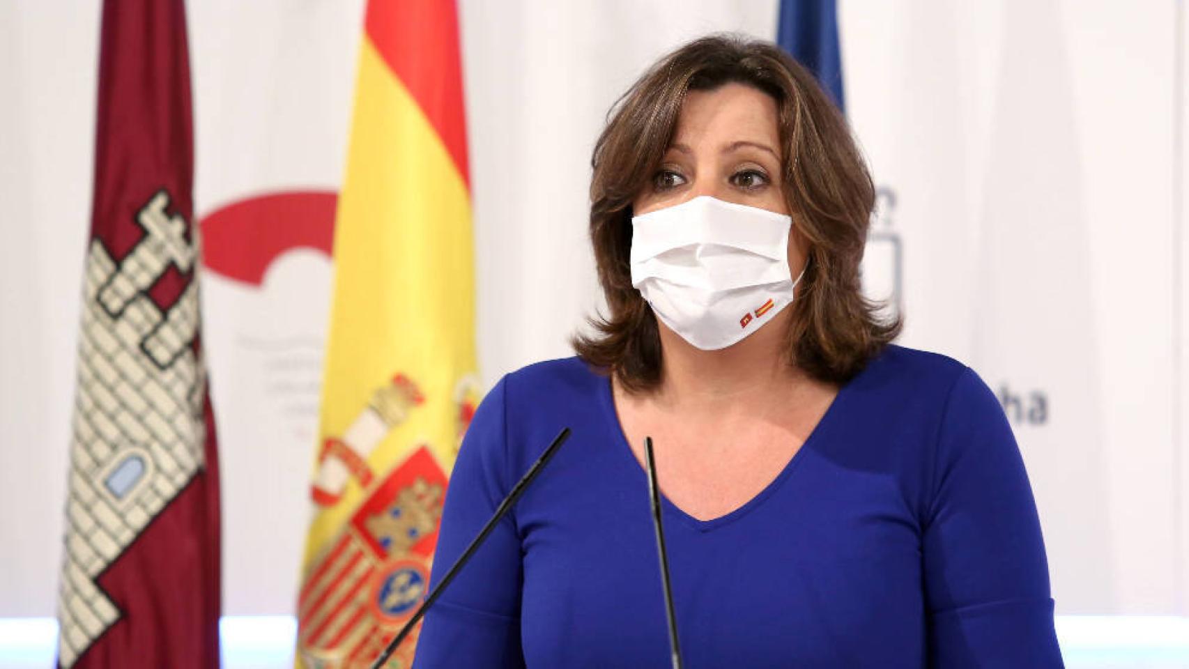 Patricia Franco, consejera de Economía y Empleo de Castilla-La Mancha (Ó. HUERTAS)