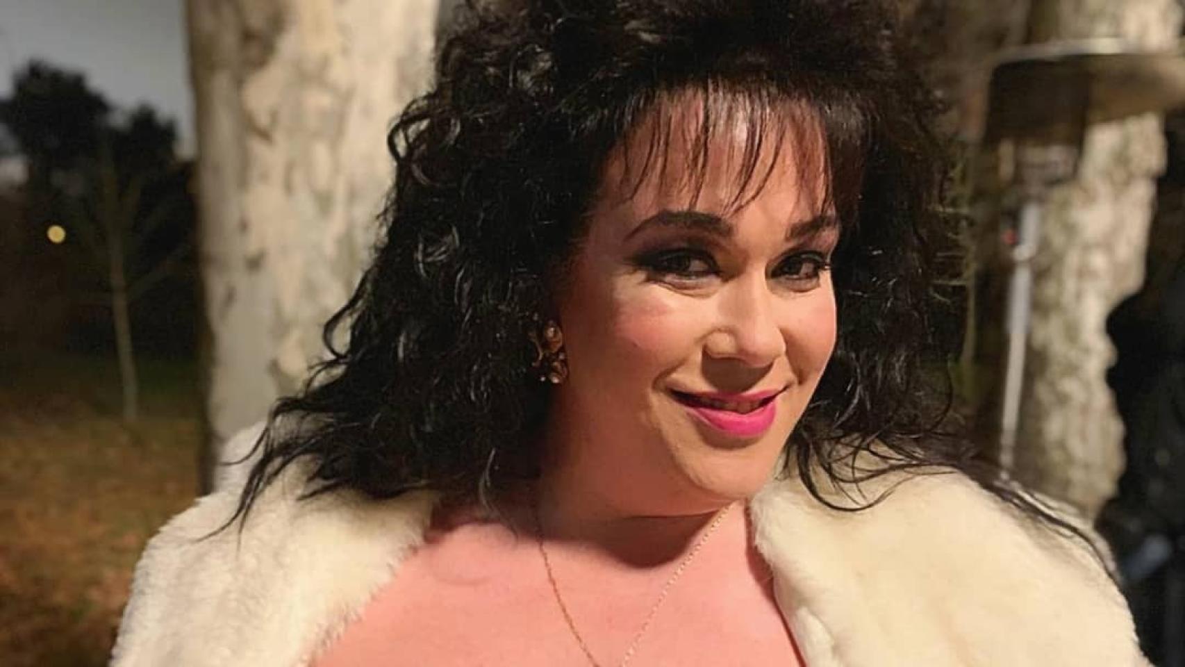 Desy Rodríguez caracterizada como Paca La Piraña.