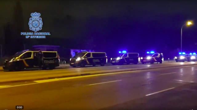 Operación de la Policía Nacional.