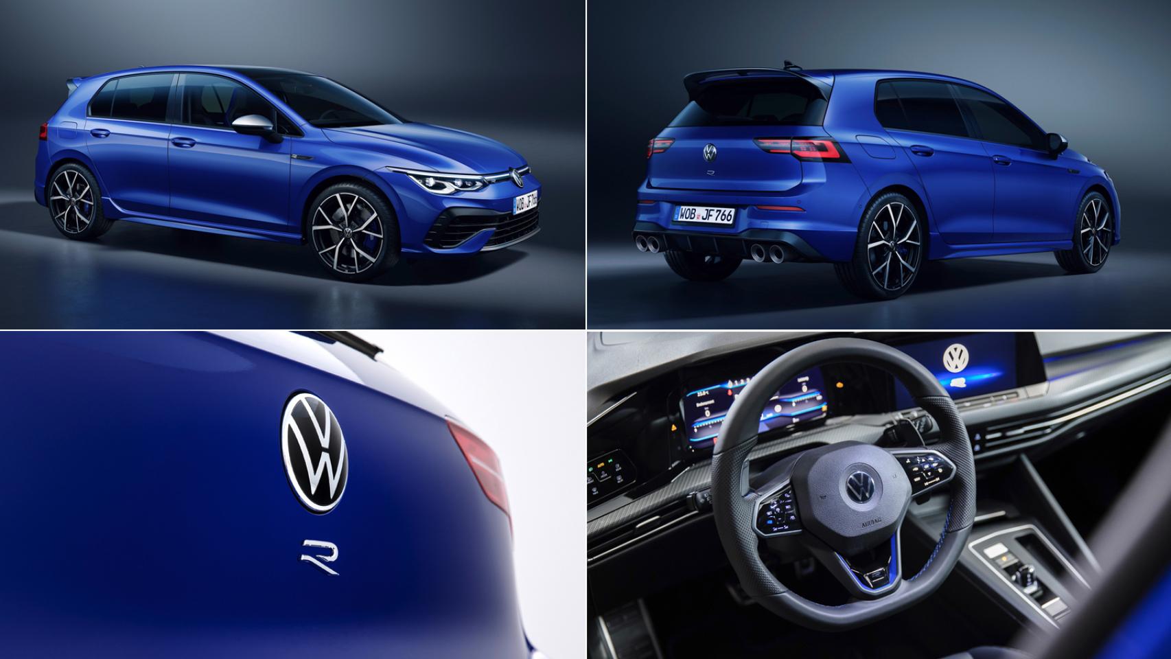 Así es el nuevo Volkswagen Golf R de 2021, el más potente creado hasta ahora.