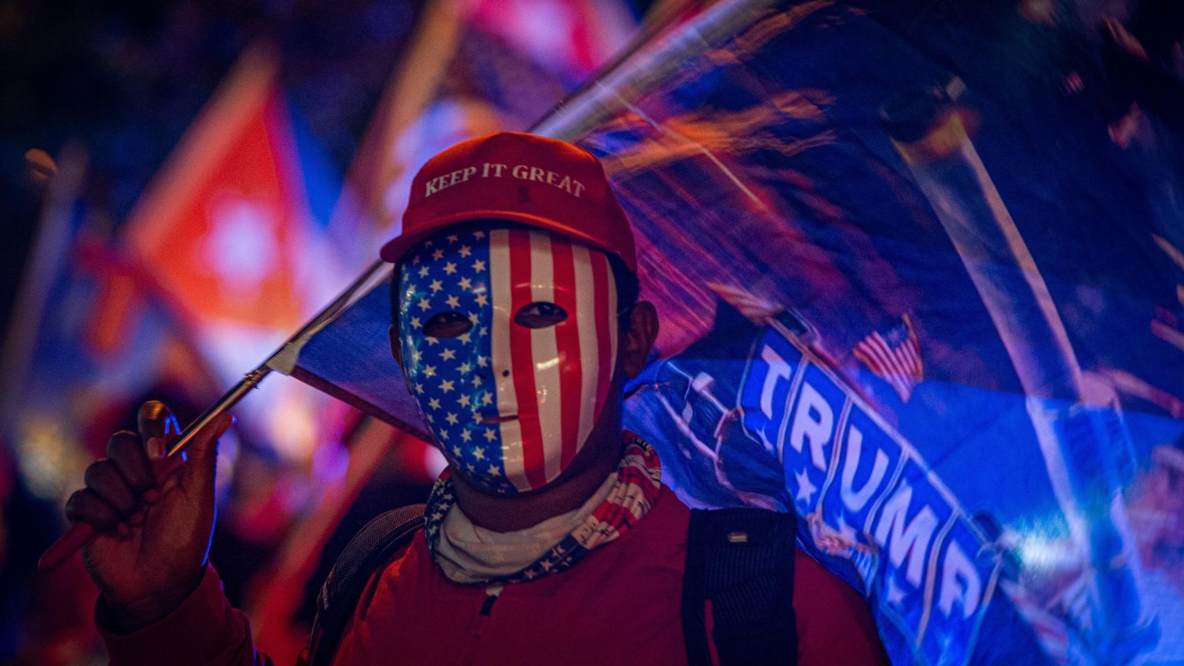 Fotogalería | Lo más excéntrico de la jornada electoral en EEUU: