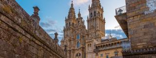 La Catedral de Santiago de Compostela.