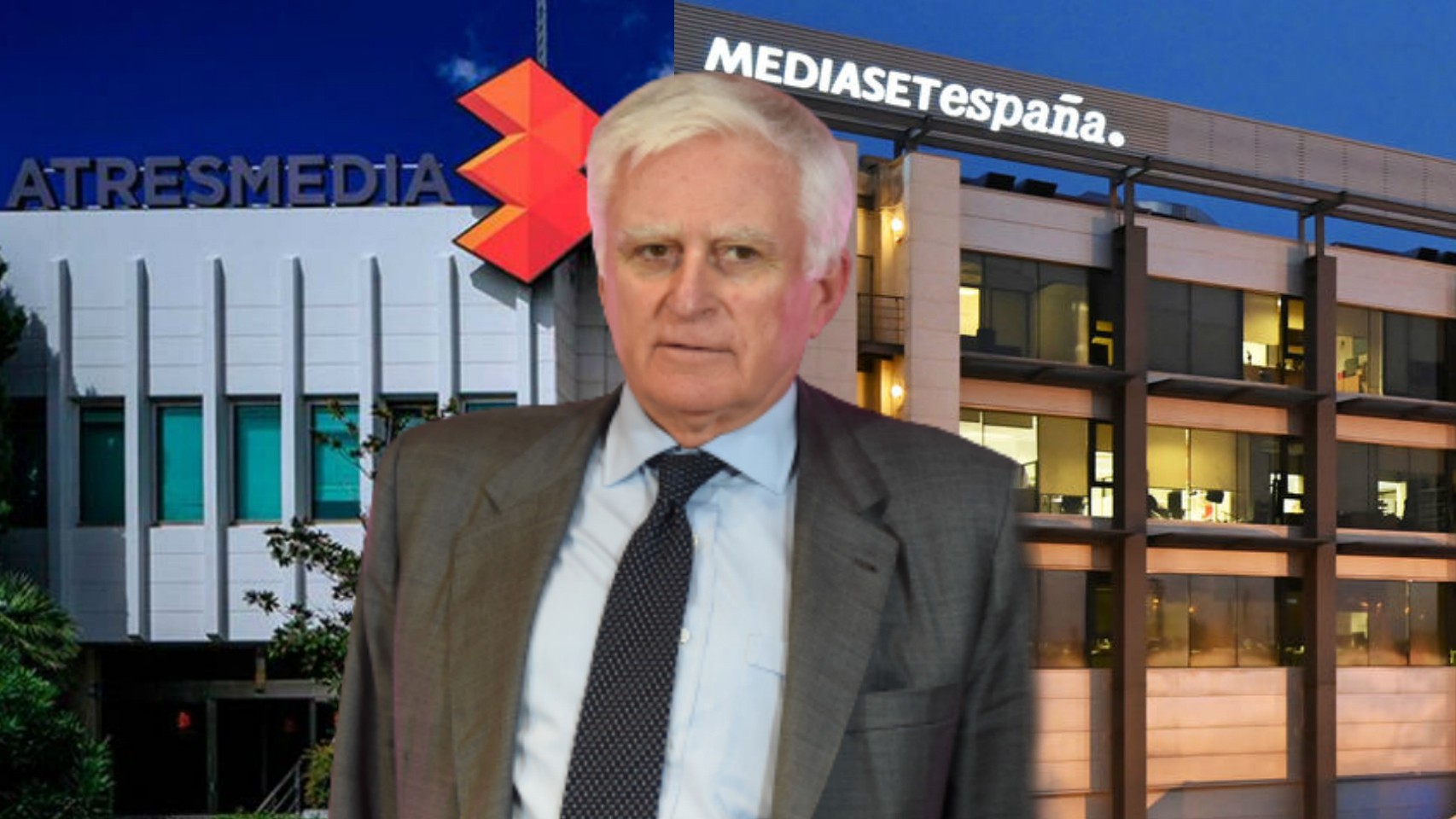 Paolo Vasile en un montaje de Jaleos.