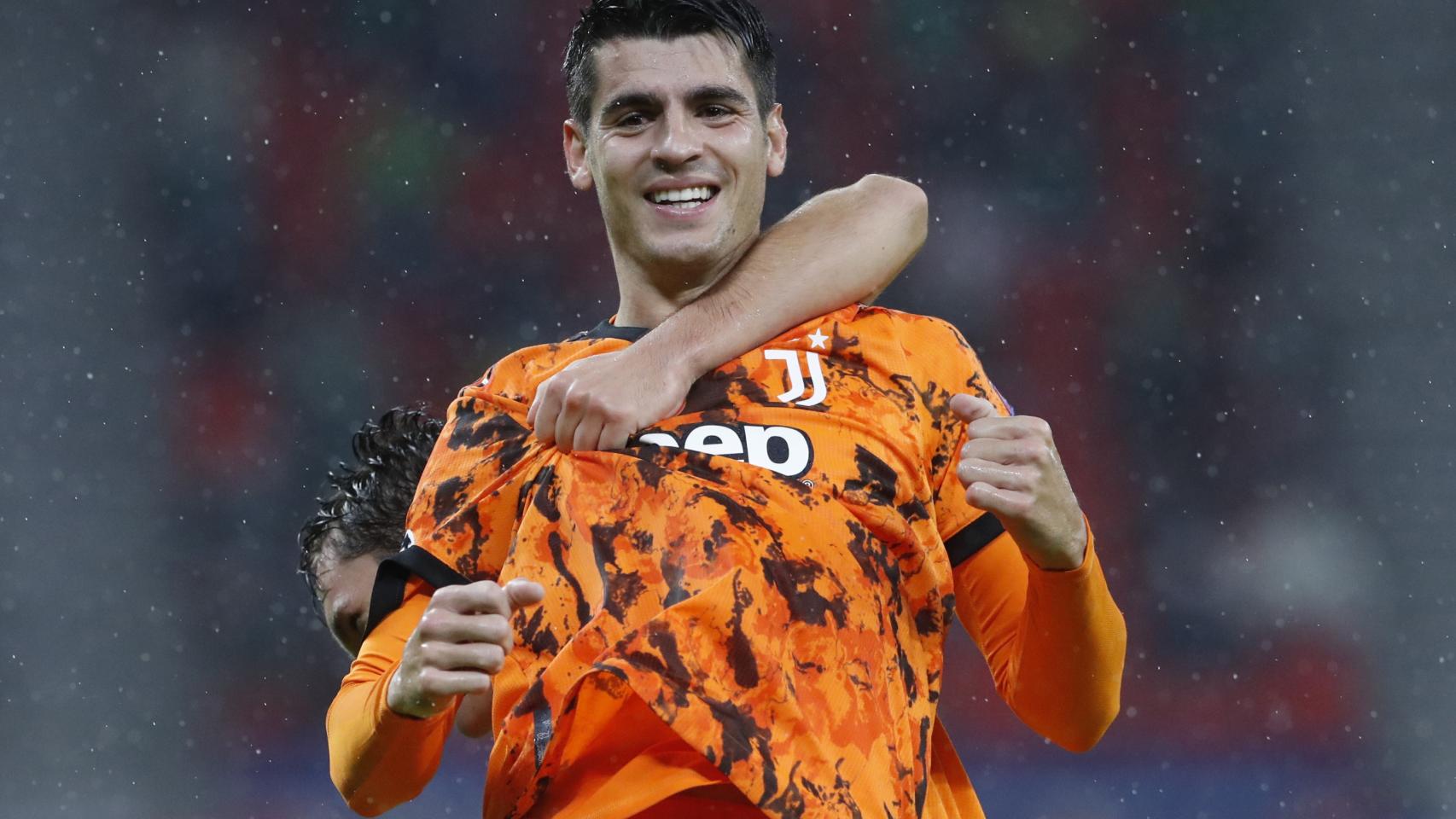 Álvaro Morata, con la Juventus
