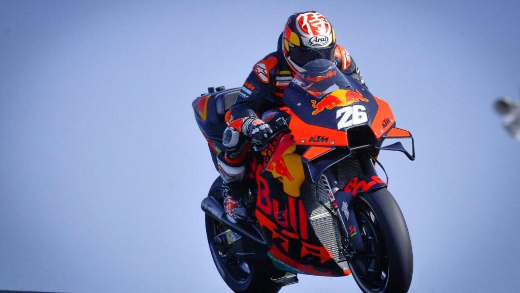 Dani Pedrosa con su KTM en Portimao