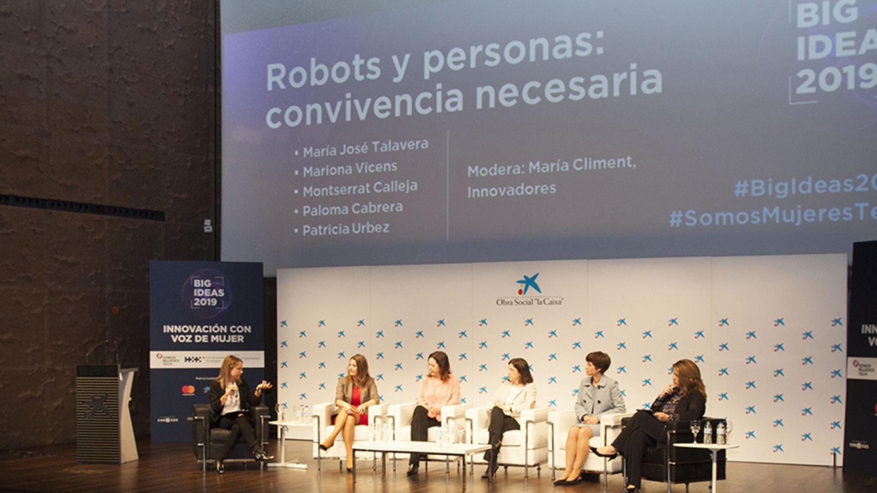 Mesa redonda de la primera edición de Big Ideas.