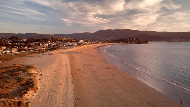 Atardecer en Playa América