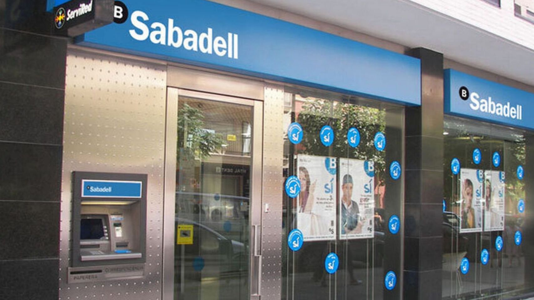 Oficina del Banco Sabadell.