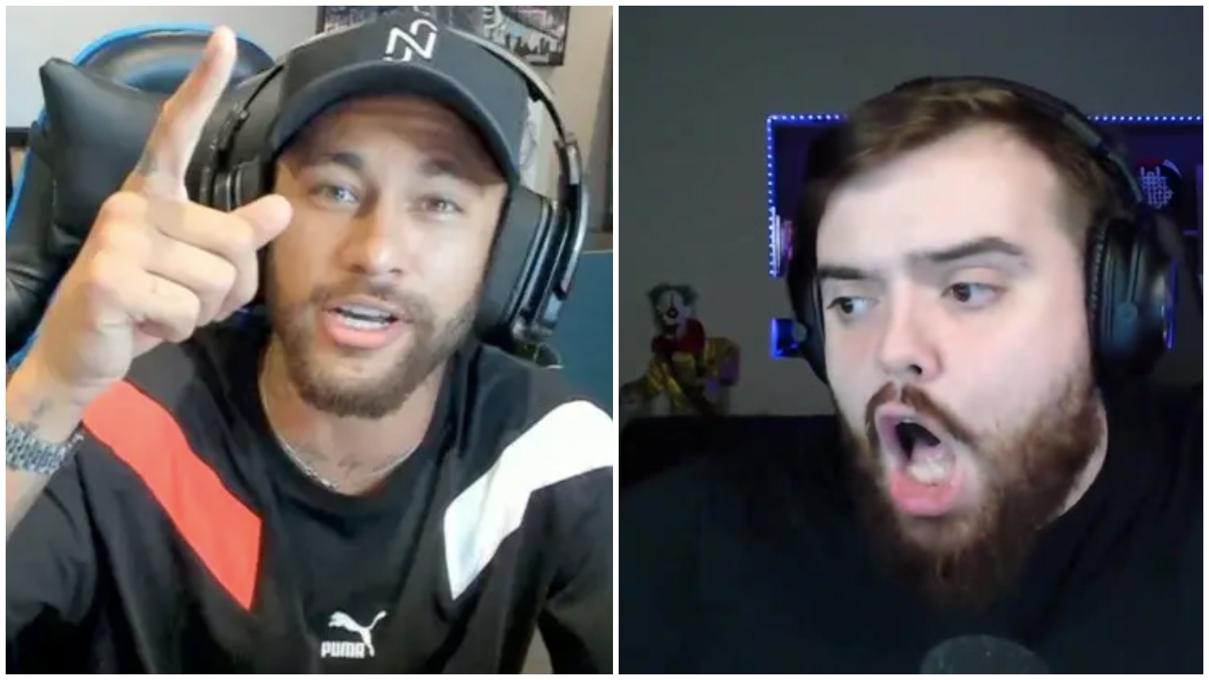 Neymar e Ibai Llanos