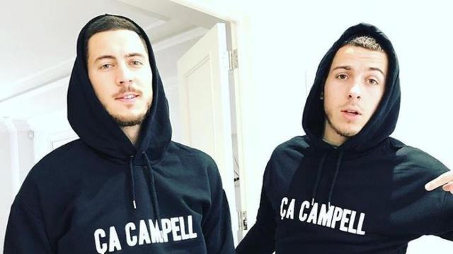 Eden Hazard y Kylian Hazard