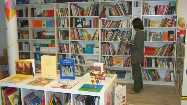 Una librería infantil.