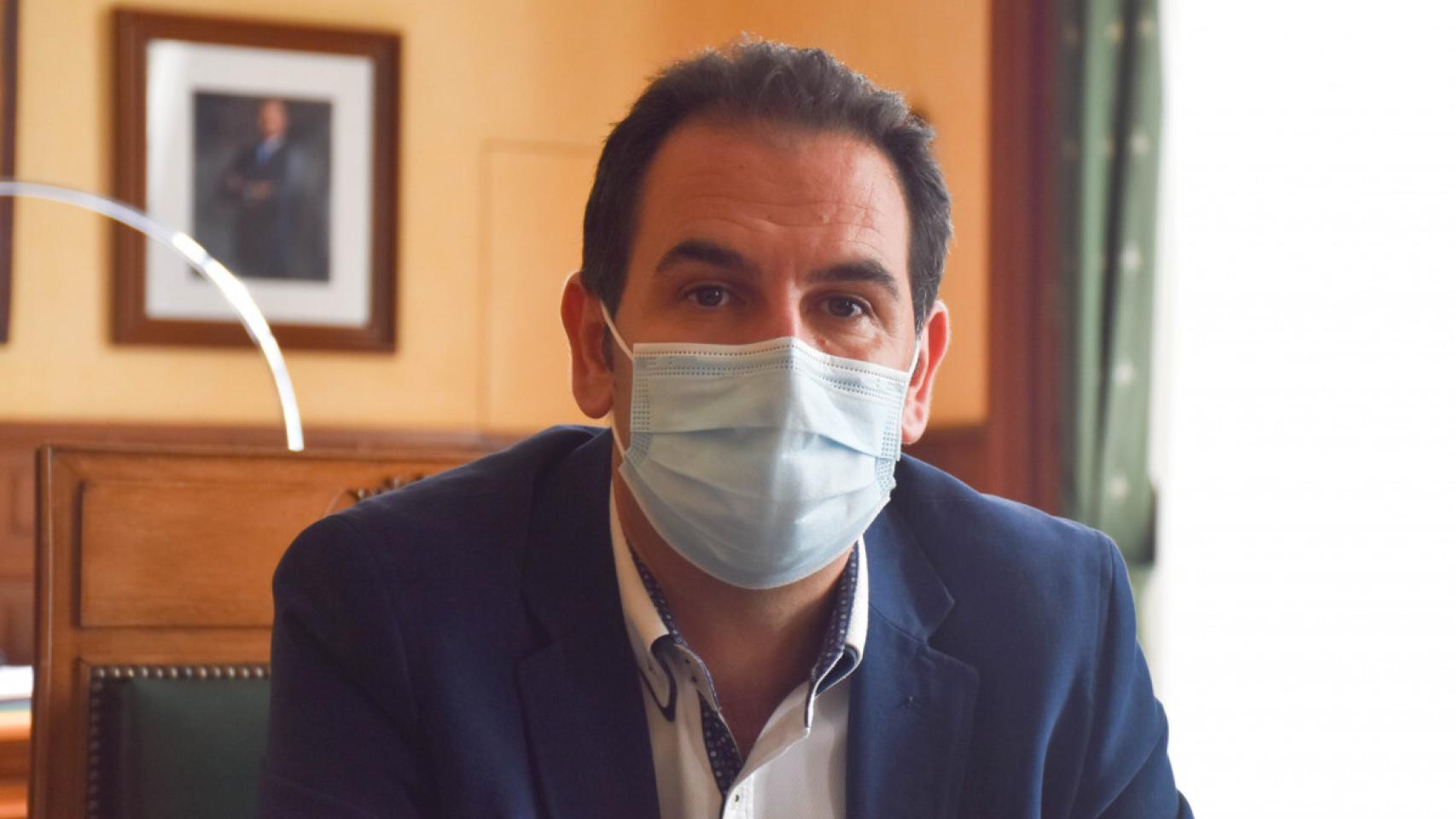 El alcalde de Palencia, Mario Simón