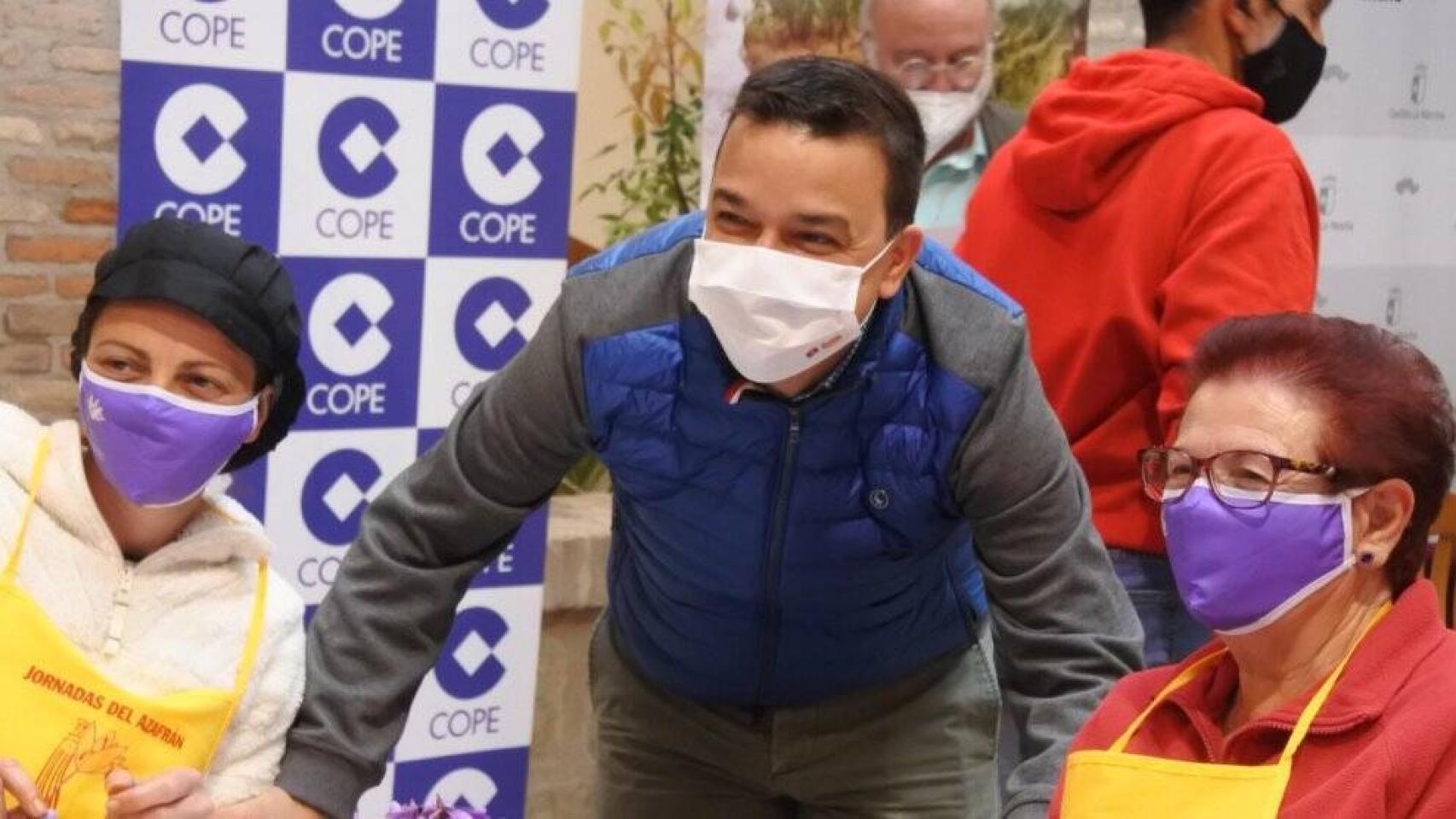 El consejero de Agricultura, Francisco Martínez Arroyo, ha vuelto a estar este sábado en el programa de César Lumbreras en la Cope
