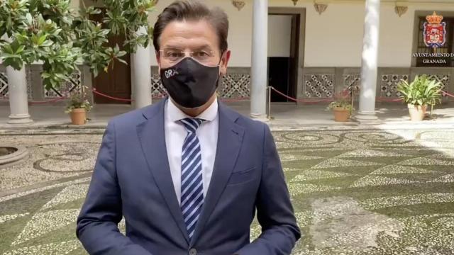 Luis Salvador, alcalde de Granada.