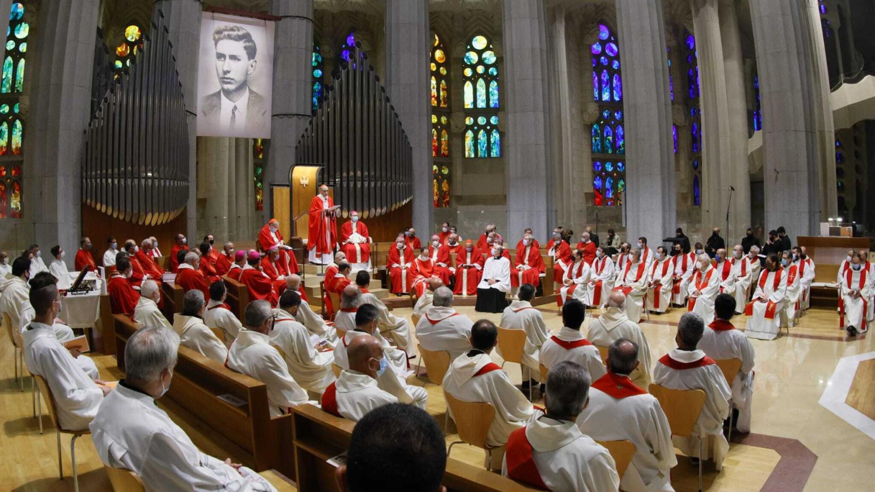 Imagen de la beatificación de Joan Roig.