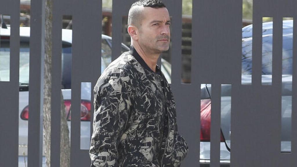 Paco, durante una de sus visitas a Jorge Javier en el hospital, en 2019, cuando éste sufrió un ictus.