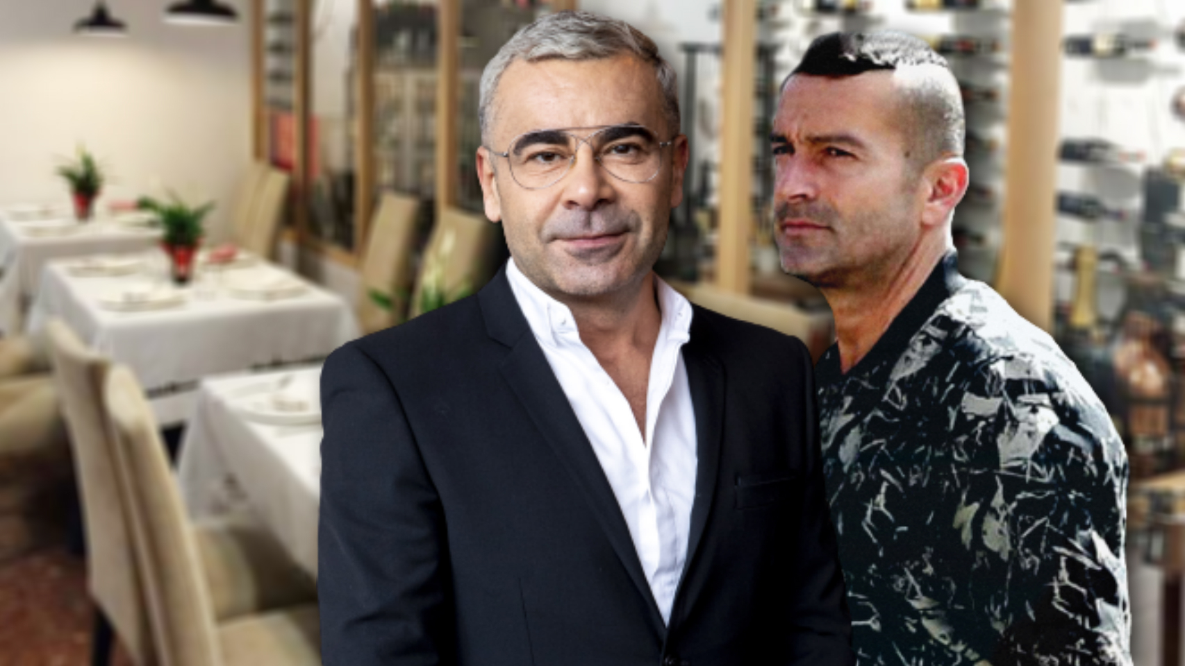 Jorge Javier Vázquez y Paco disfrutaron de un delicioso almuerzo en el restaurante Don Giovanni.