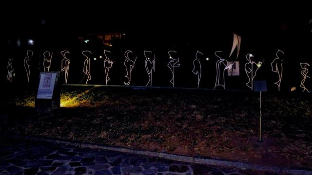 Autores de la literatura gallega protagonizan la Santa Compaña de Rianxo (A Coruña)