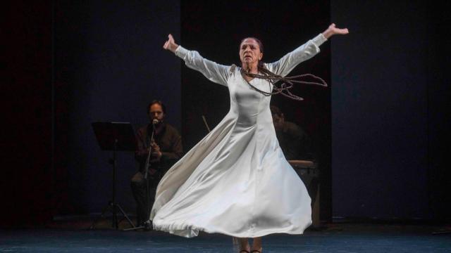 Un momento de 'Juana Inés', de Carmen Cortés. Foto: Festival de Almagro