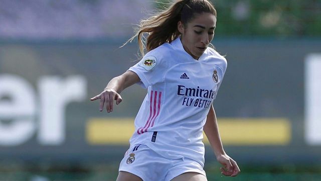 Olga Carmona, jugadora del Real Madrid Femenino