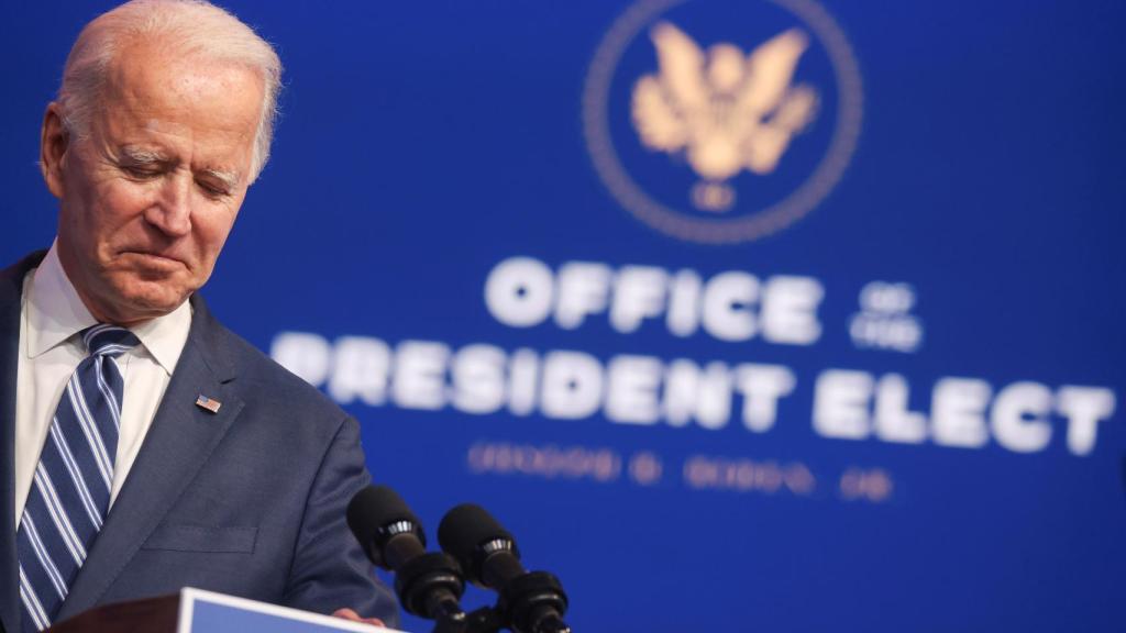 El presidente electo de Estados Unidos, Joe Biden.