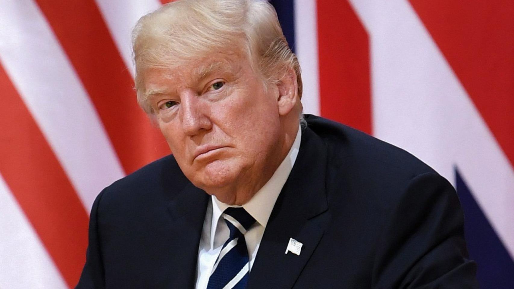 El todavía presidente de EEUU, Donald Trump.