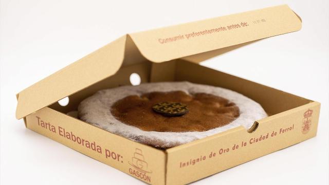 A Castiñeira, la tarta creada en exclusiva para Ferrol, pastelería Gascón